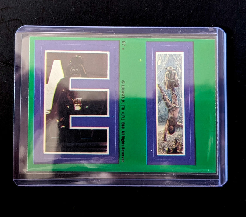 1980 TOPPS Empire Strikes Back - Sticker Series "U-Pick" Complete Your Set