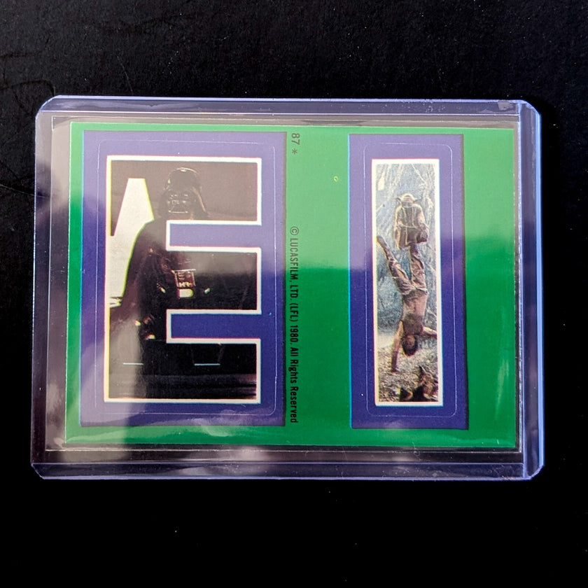 1980 TOPPS Empire Strikes Back - Sticker Series "U-Pick" Complete Your Set