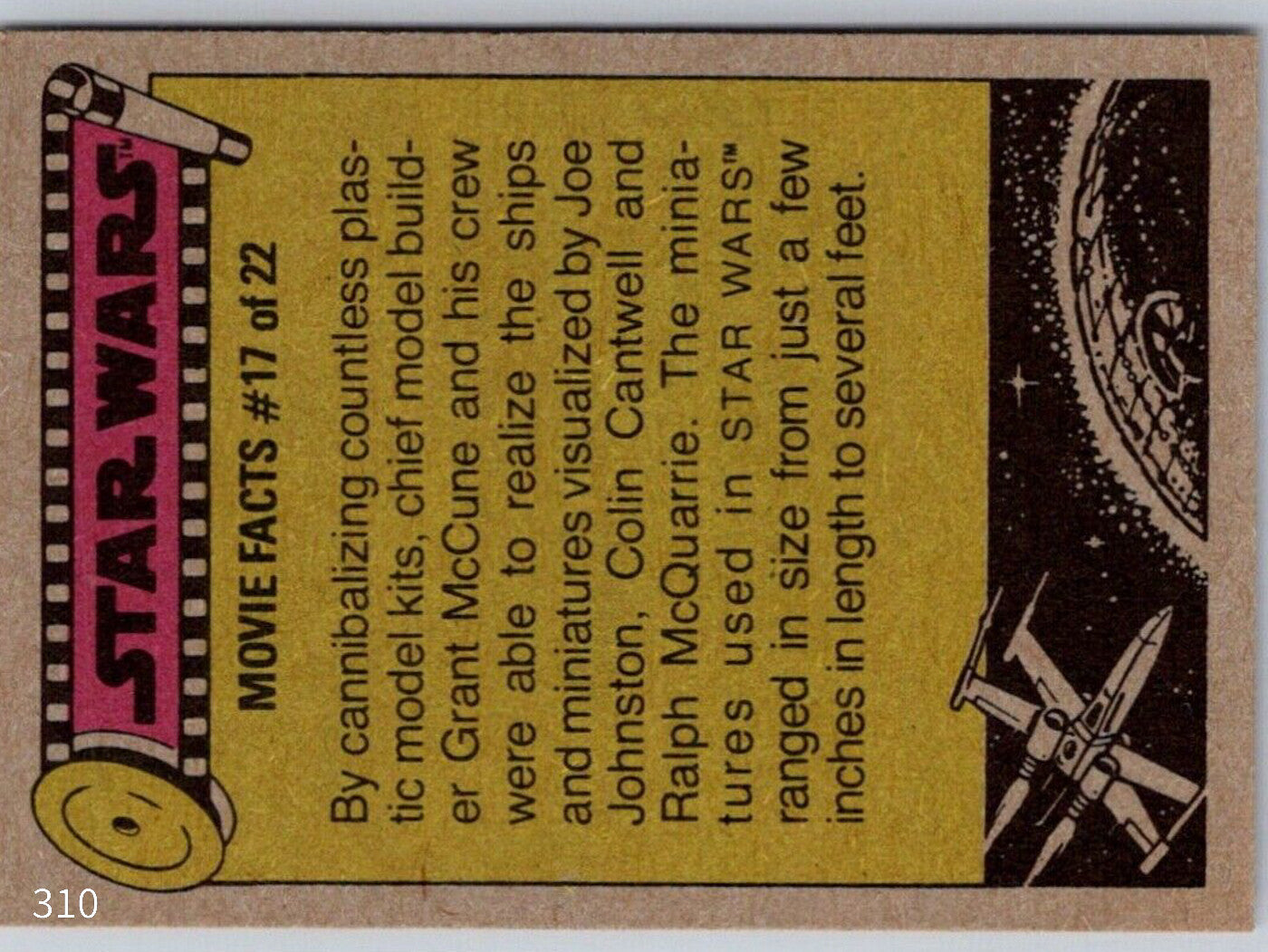 1977 TOPPS STAR WARS Trading Cards - Orange Series 4 - U Pick