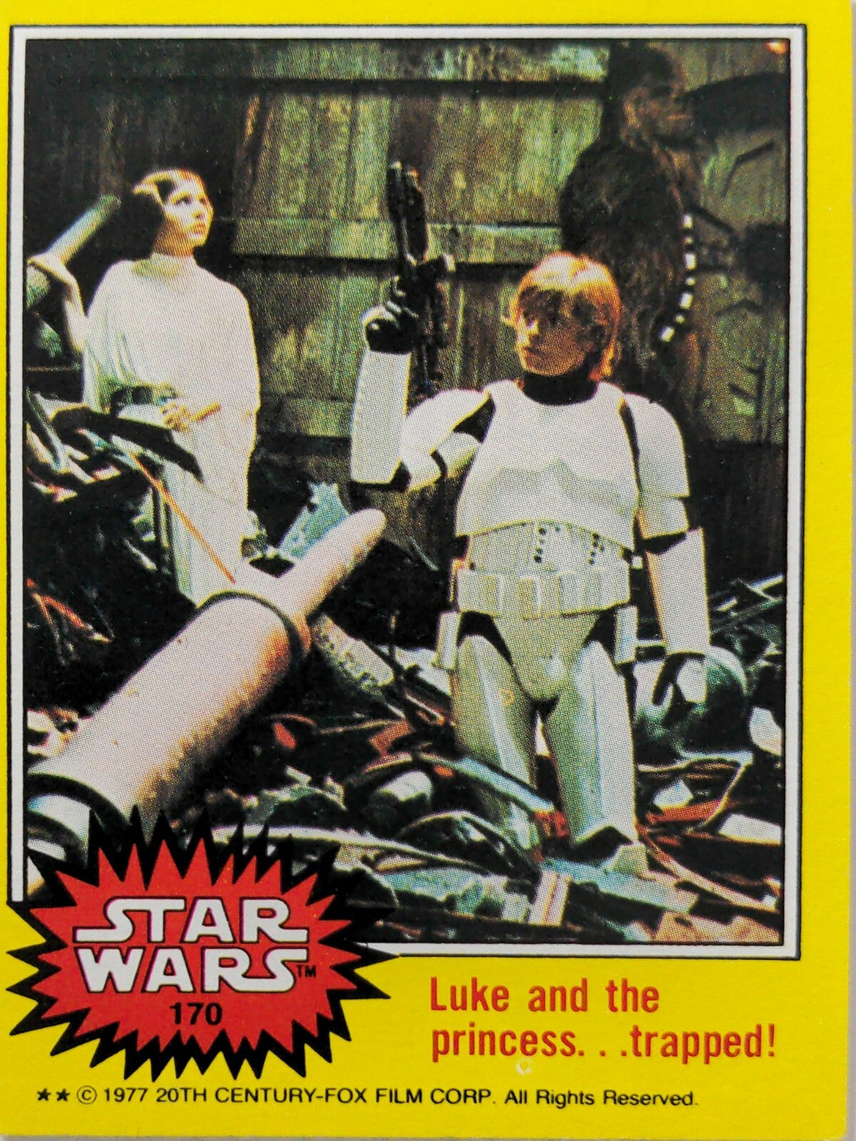 1977 TOPPS STAR WARS Trading Cards -YELLOW Series 3 - U Pick Complete Your Set