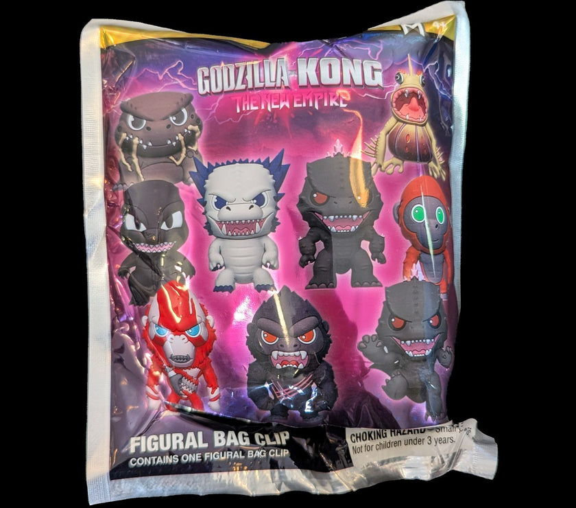 Scar King Godzilla Tag Godzilla-Kong New Empire  - 3d Foam Bag Clip Keychain