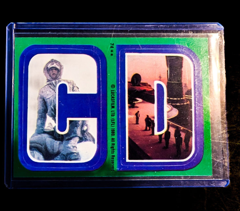 1980 TOPPS Empire Strikes Back - Sticker Series "U-Pick" Complete Your Set