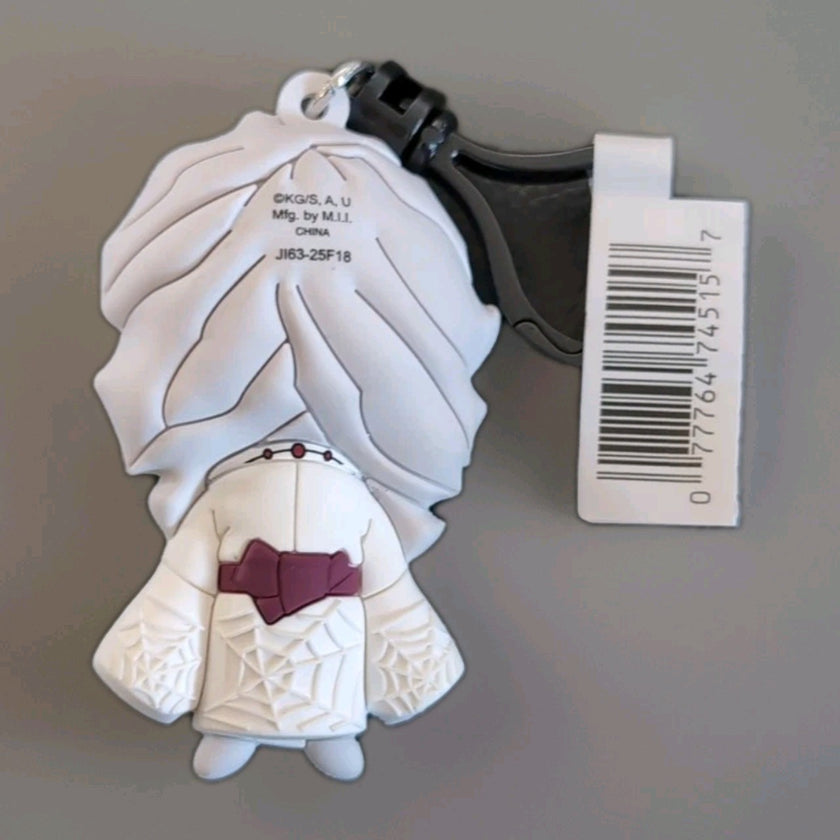Rui Ayaki Lower Moon 5 Monogram Anime Demon Slayer Kimetsu  - Bag Clip Keychain