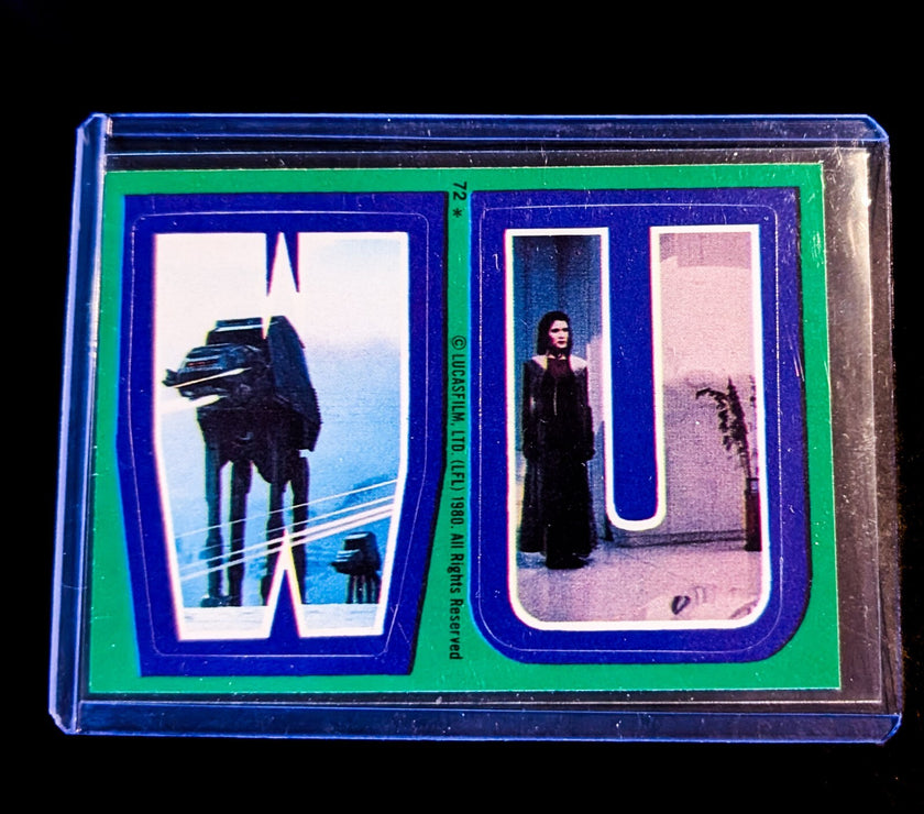 1980 TOPPS Empire Strikes Back - Sticker Series "U-Pick" Complete Your Set