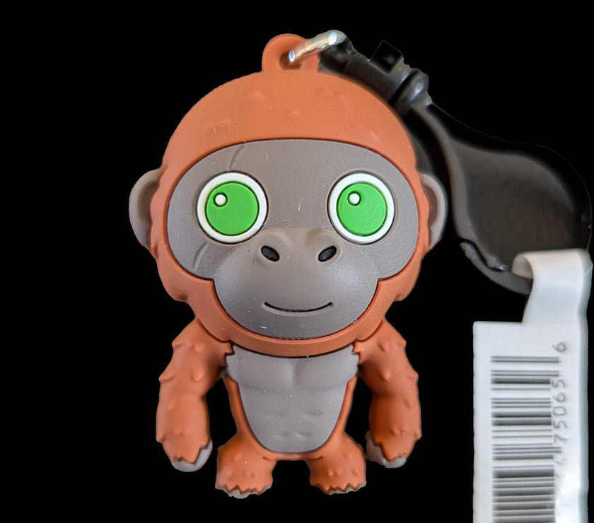 Suko Godzilla-Kong New Empire  - 3d Foam Bag Clip Keychain
