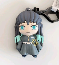 Monogram Anime Demon Slayer Kimetsu No Yaiba - Muichiro Tokito Bag Clip Keychain