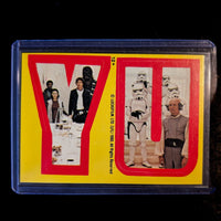 1980 TOPPS Empire Strikes Back - Sticker Series "U-Pick" Complete Your Set