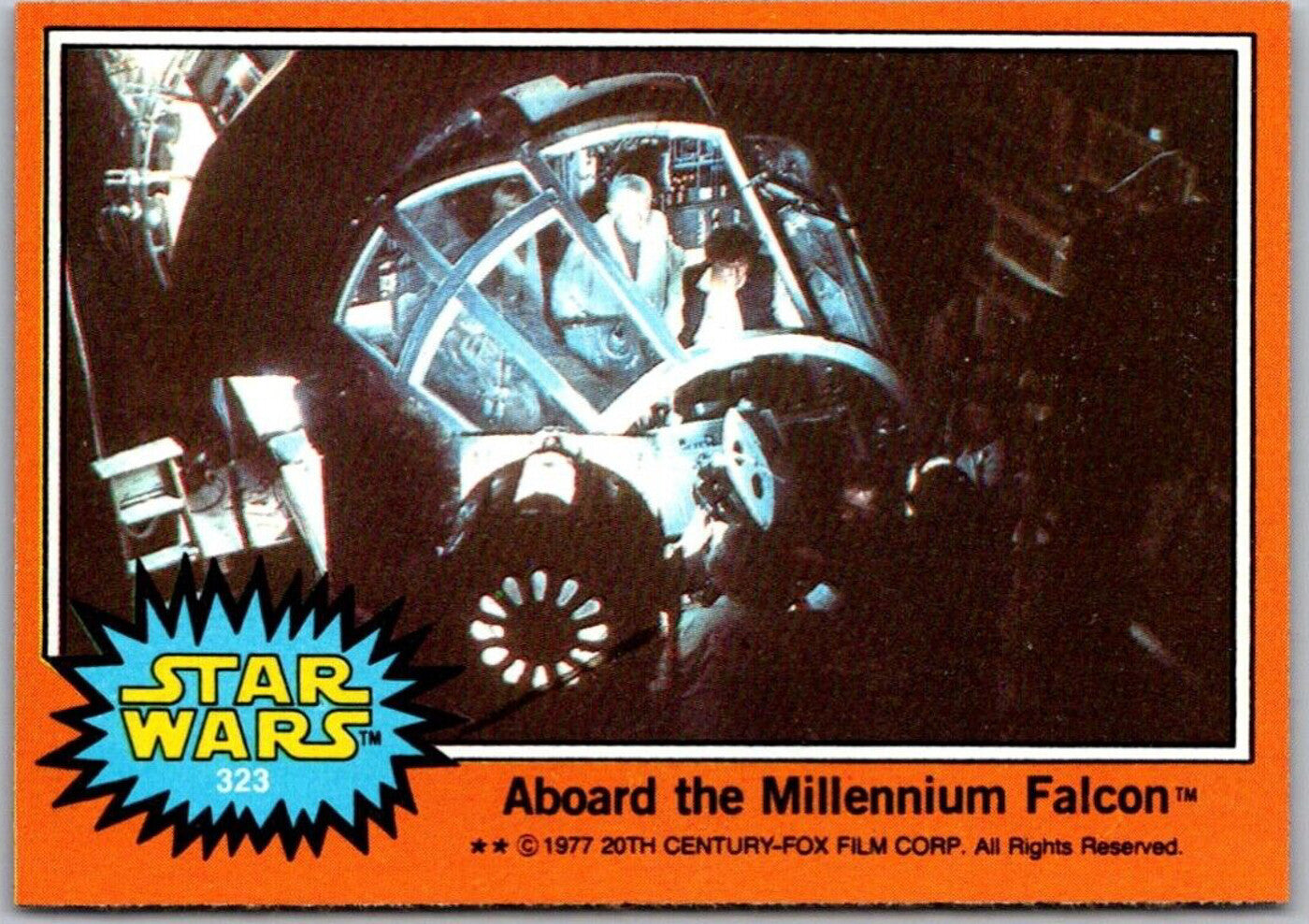 1977 TOPPS STAR WARS Trading Cards - Orange Series 4 - U Pick
