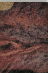 Close-up of faded vintage 1977 Topps Star Wars Trading Card from Go Figment Green Series 4 set