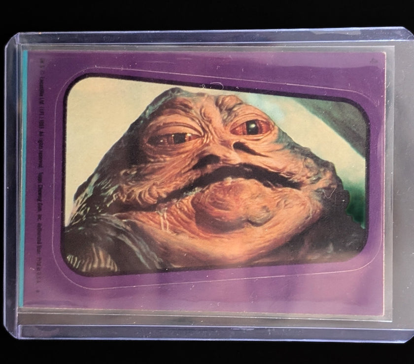 1983 TOPPS Return of the Jedi - Sticker Series "U-Pick" Complete Your Set