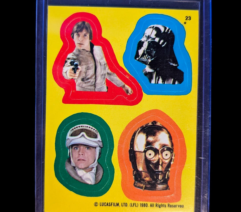 1980 TOPPS Empire Strikes Back - Sticker Series "U-Pick" Complete Your Set