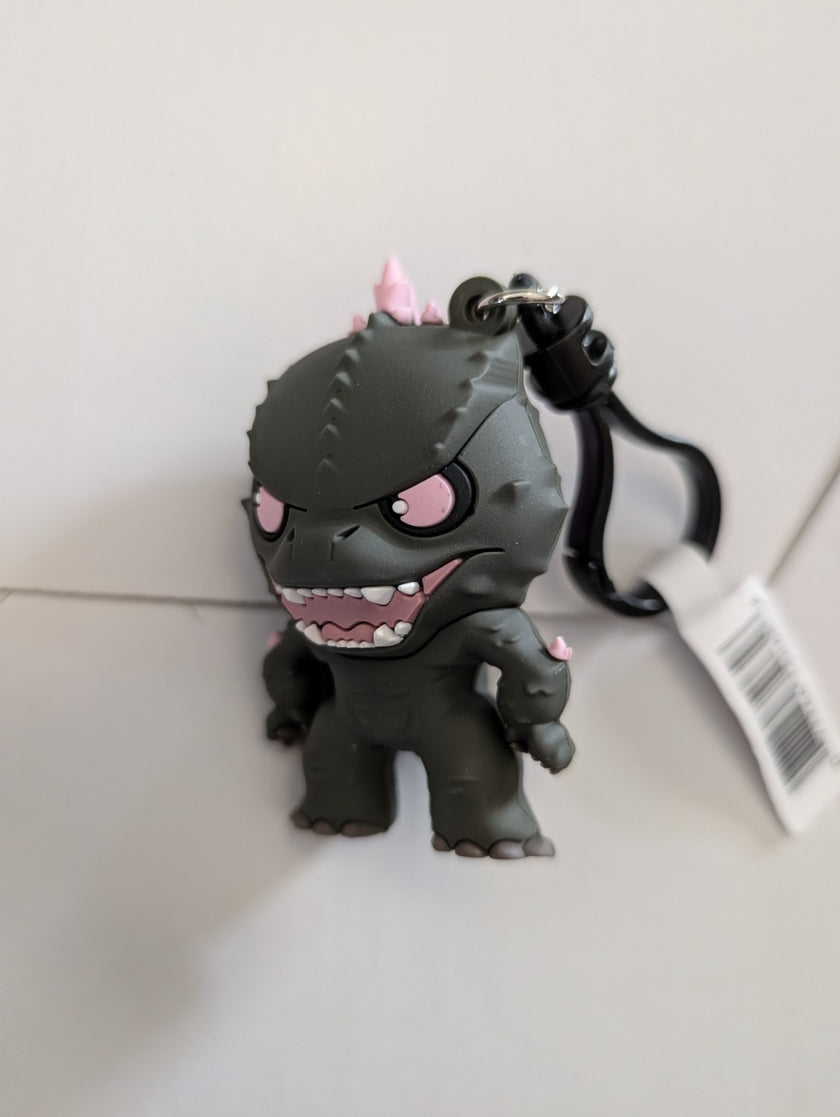 Godzilla Backpack Keychain Evolved Godzilla 3D Foam Bag Clip Keychain | Limited Edition