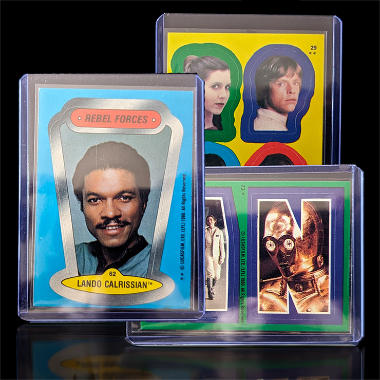 1980 TOPPS Empire Strikes Back - Sticker Series "U-Pick" Complete Your Set