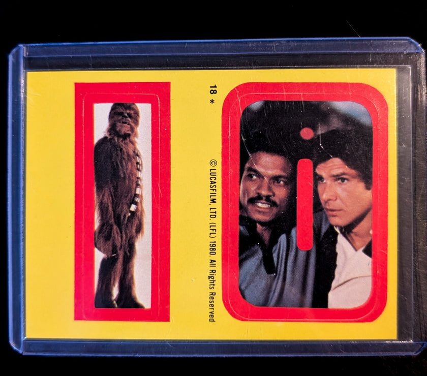 1980 TOPPS Empire Strikes Back - Sticker Series "U-Pick" Complete Your Set