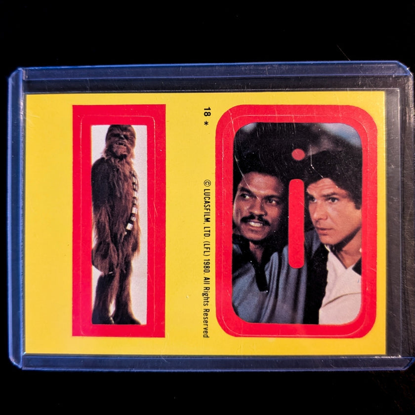 1980 TOPPS Empire Strikes Back - Sticker Series "U-Pick" Complete Your Set