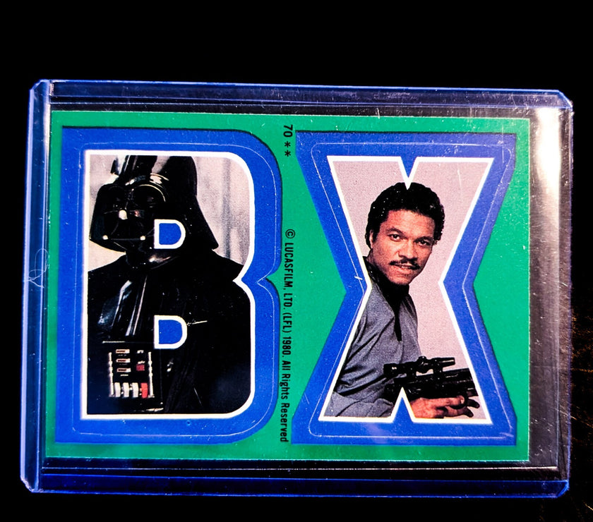 1980 TOPPS Empire Strikes Back - Sticker Series "U-Pick" Complete Your Set