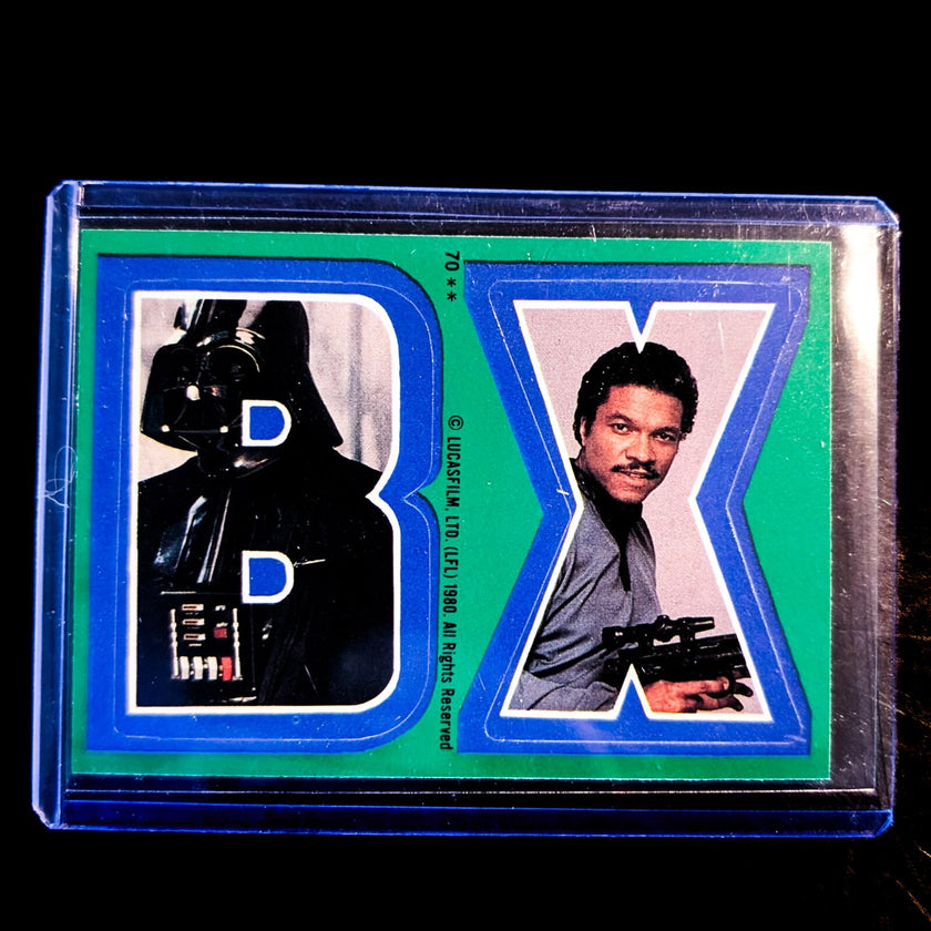 1980 TOPPS Empire Strikes Back - Sticker Series "U-Pick" Complete Your Set