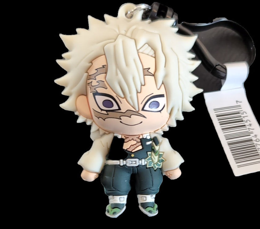 Senemi Shinazugawa Monogram Anime Demon Slayer Kimetsu  - Bag Clip Keychain
