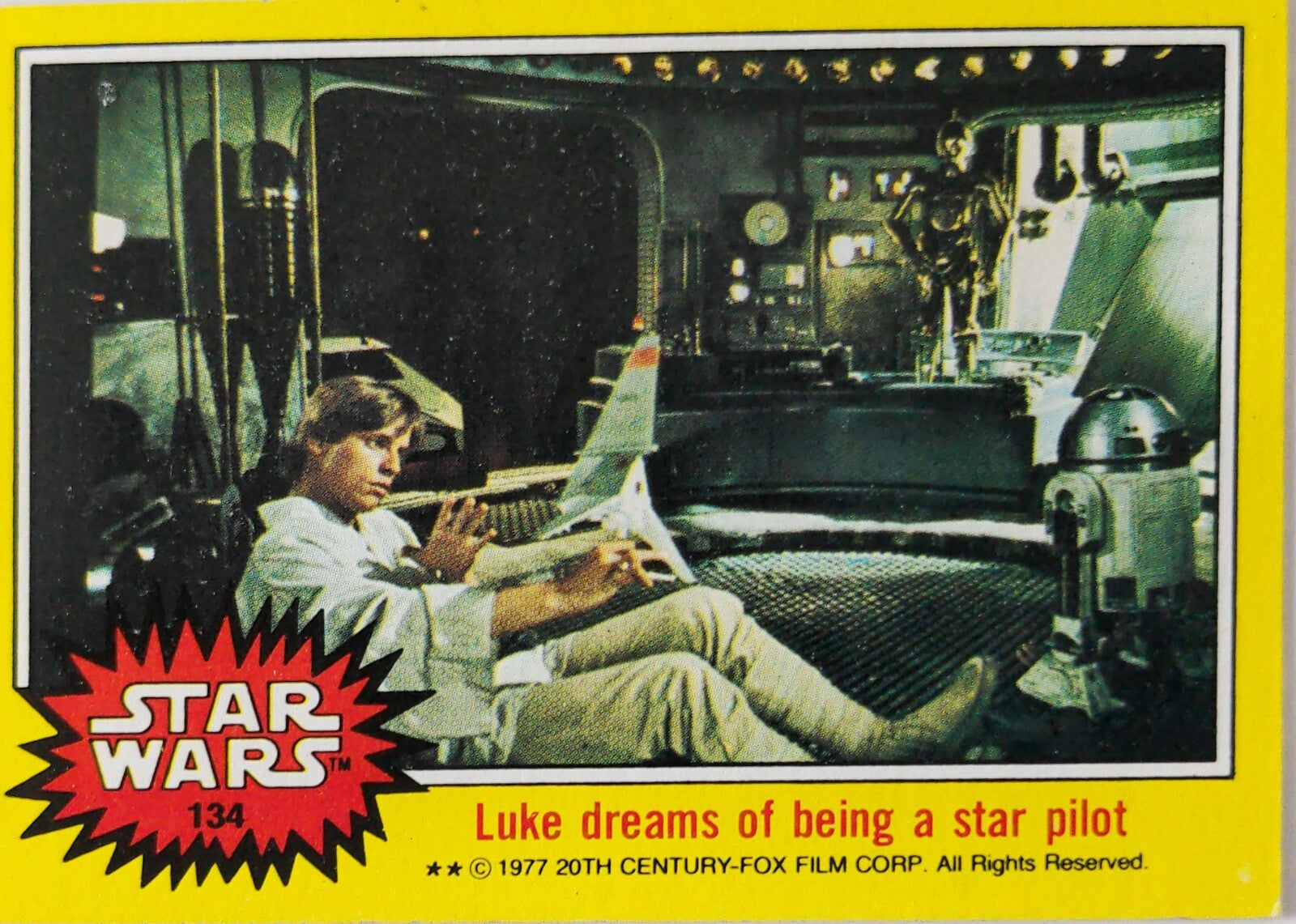 1977 TOPPS STAR WARS Trading Cards -YELLOW Series 3 - U Pick Complete Your Set