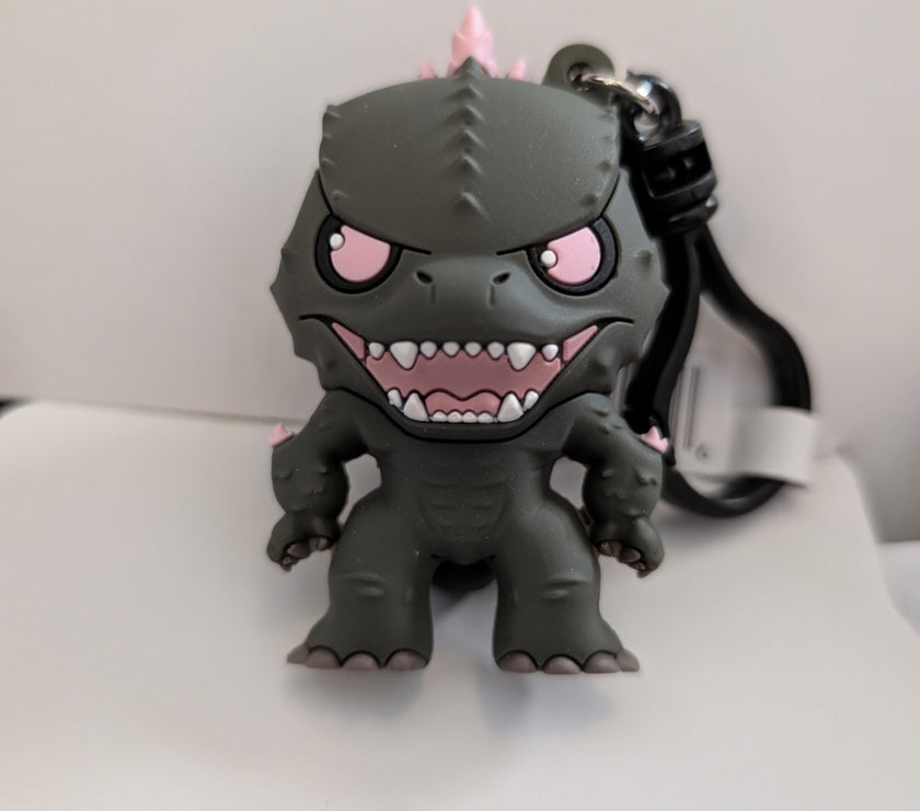 Evolved Godzilla Godzilla-Kong The New Empire  - 3d Foam Bag Clip Keychain