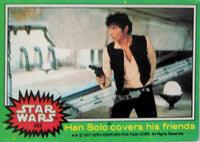 1977 TOPPS Star Wars card featuring Han Solo in action from Go Figment vintage collection series
