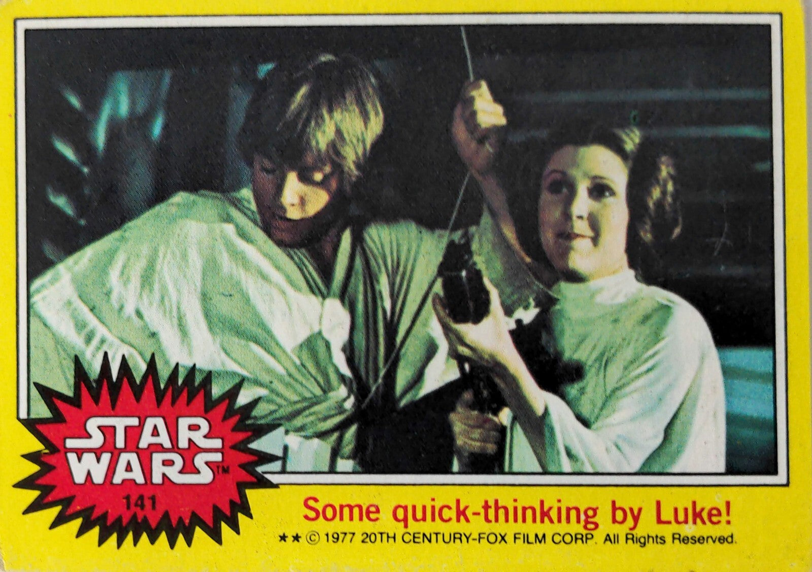 1977 TOPPS STAR WARS Trading Cards -YELLOW Series 3 - U Pick Complete Your Set