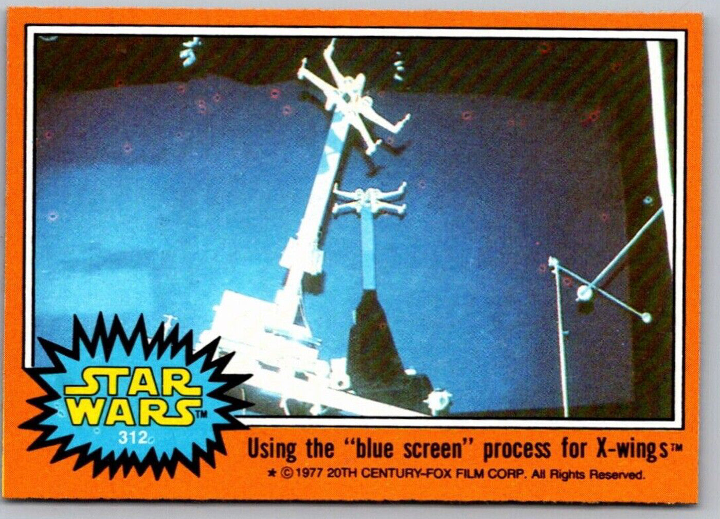 1977 TOPPS STAR WARS Trading Cards - Orange Series 4 - U Pick