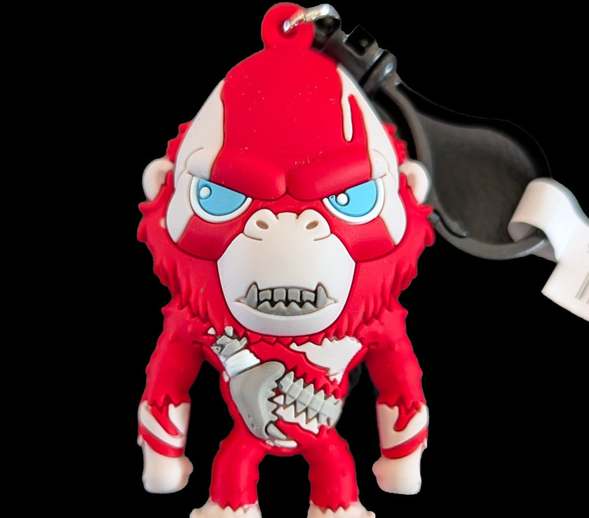 Scar King Godzilla Tag Godzilla-Kong New Empire  - 3d Foam Bag Clip Keychain