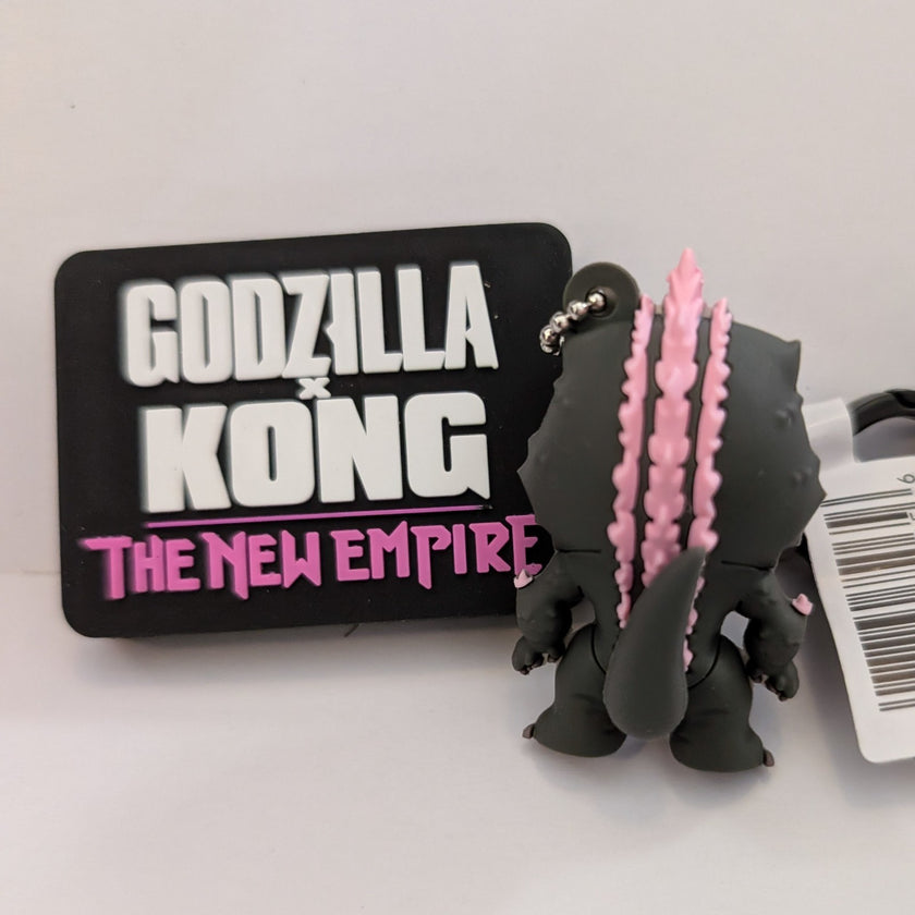 Evolved Godzilla Tag Godzilla-Kong New Empire  - 3d Foam Bag Clip Keychain
