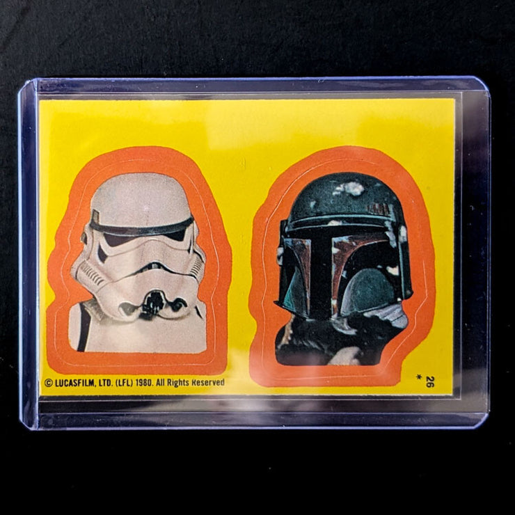 1980 TOPPS Empire Strikes Back - Sticker Series "U-Pick" Complete Your Set