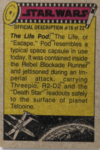 1977 TOPPS STAR WARS Trading Cards -YELLOW Series 3 - U Pick Complete Your Set