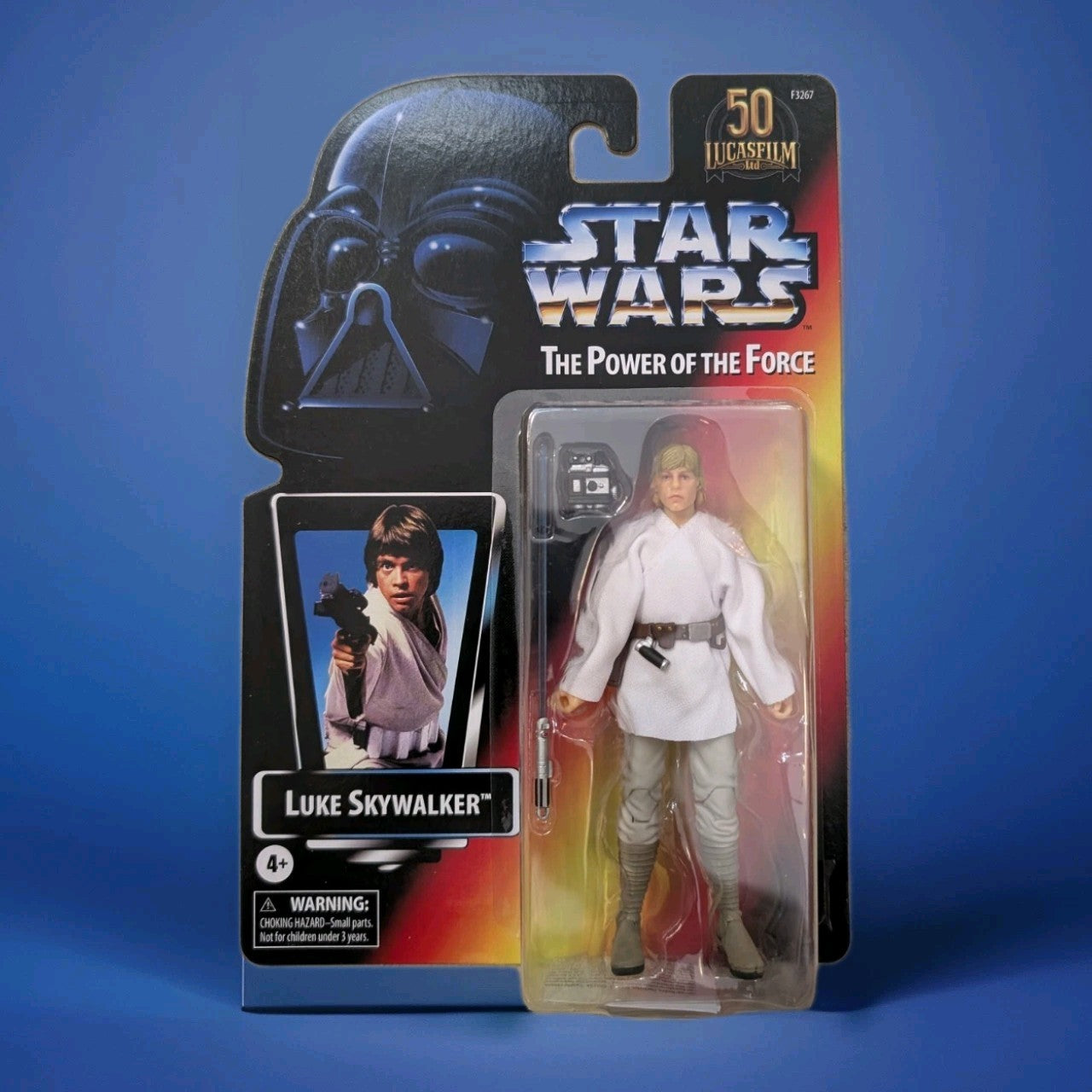 Star Wars Black Series Luke Skywalker 6 inch figure in 50th Lucasfilm packaging by Hasbro