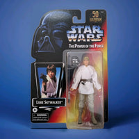 Star Wars Black Series Luke Skywalker 6 inch figure in 50th Lucasfilm packaging by Hasbro