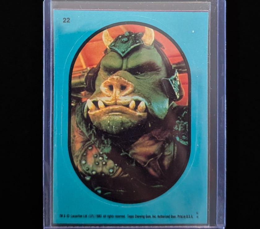 1983 TOPPS Return of the Jedi - Sticker Series "U-Pick" Complete Your Set