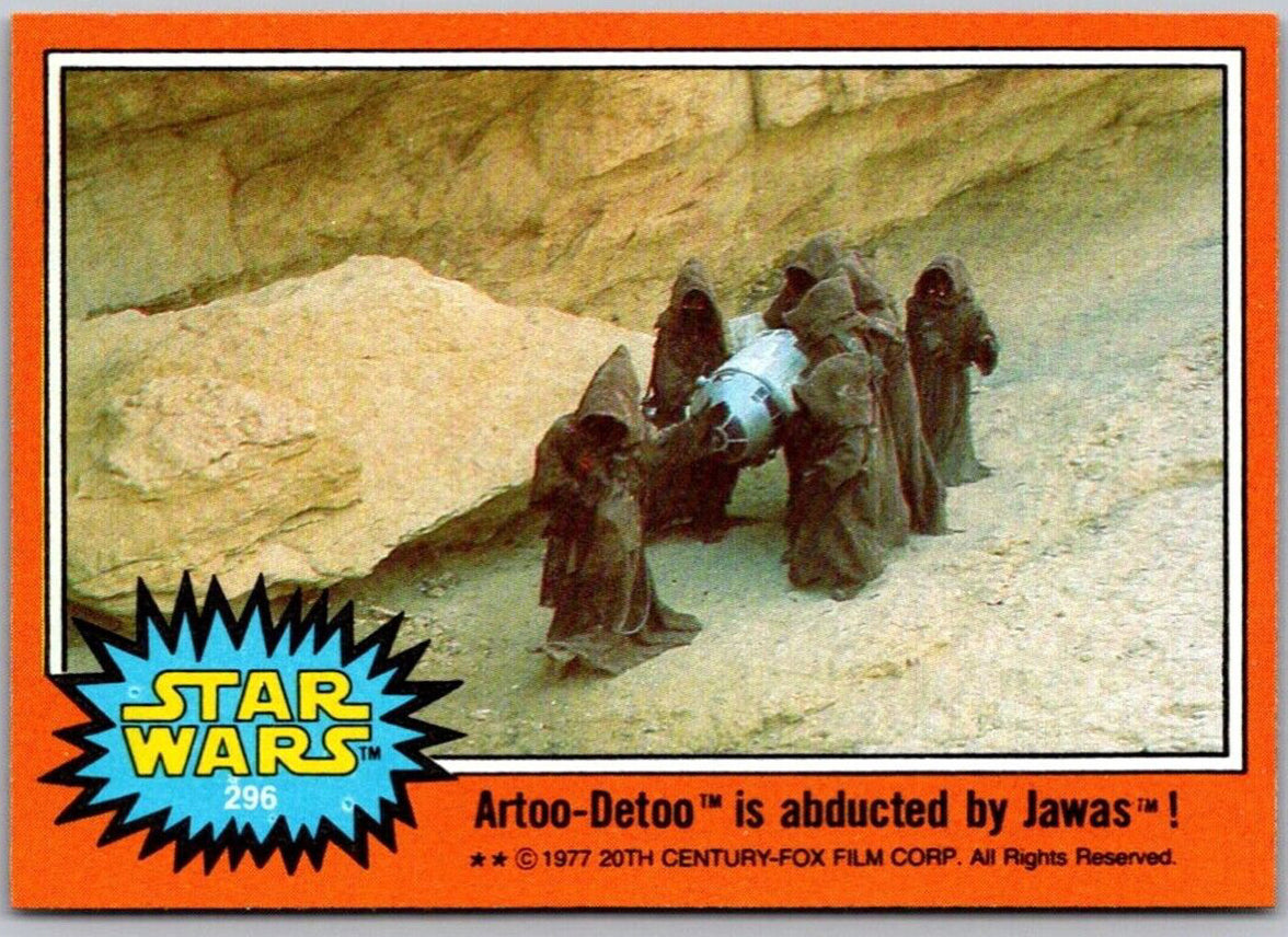 1977 TOPPS STAR WARS Trading Cards - Orange Series 4 - U Pick