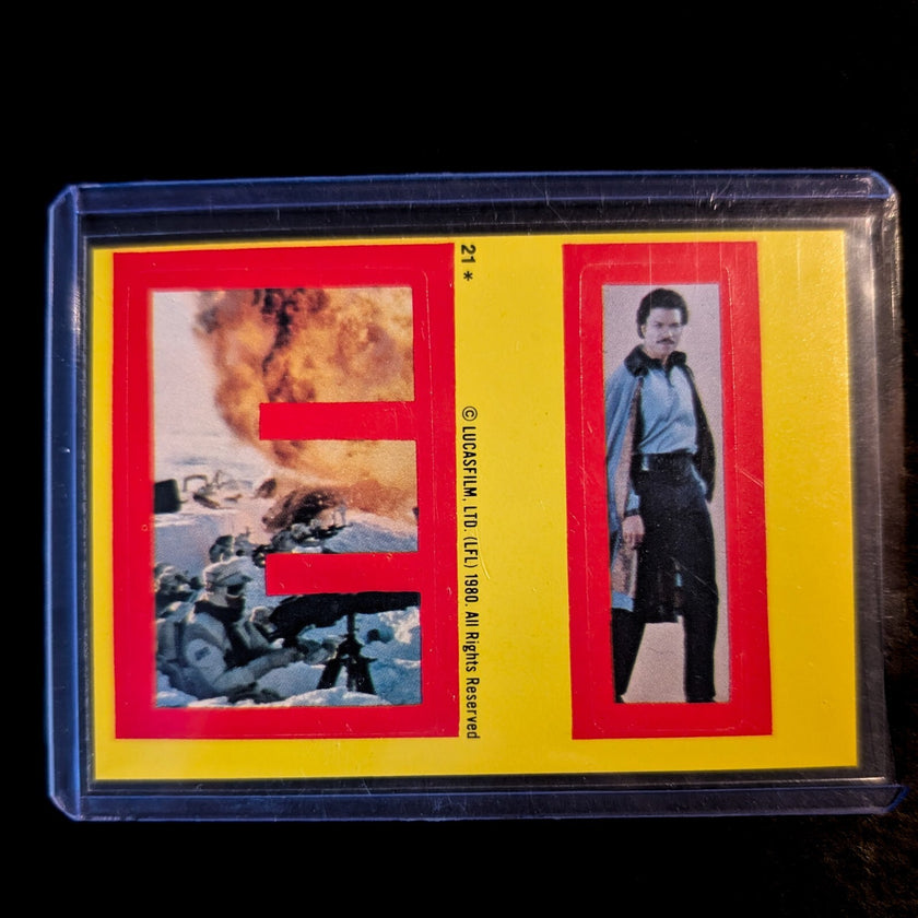 1980 TOPPS Empire Strikes Back - Sticker Series "U-Pick" Complete Your Set