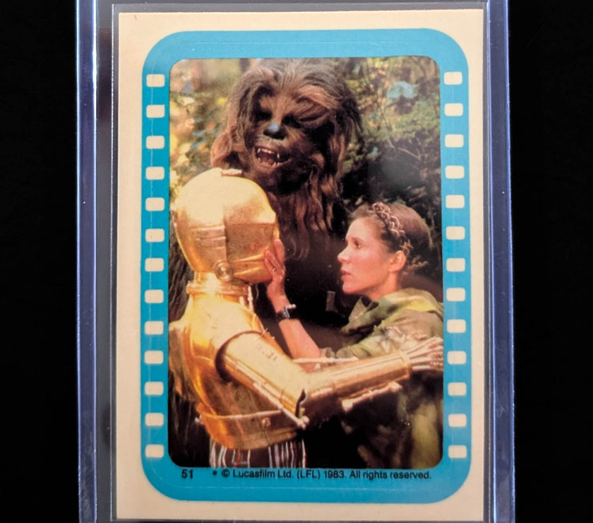 1983 TOPPS Return of the Jedi - Sticker Series "U-Pick" Complete Your Set
