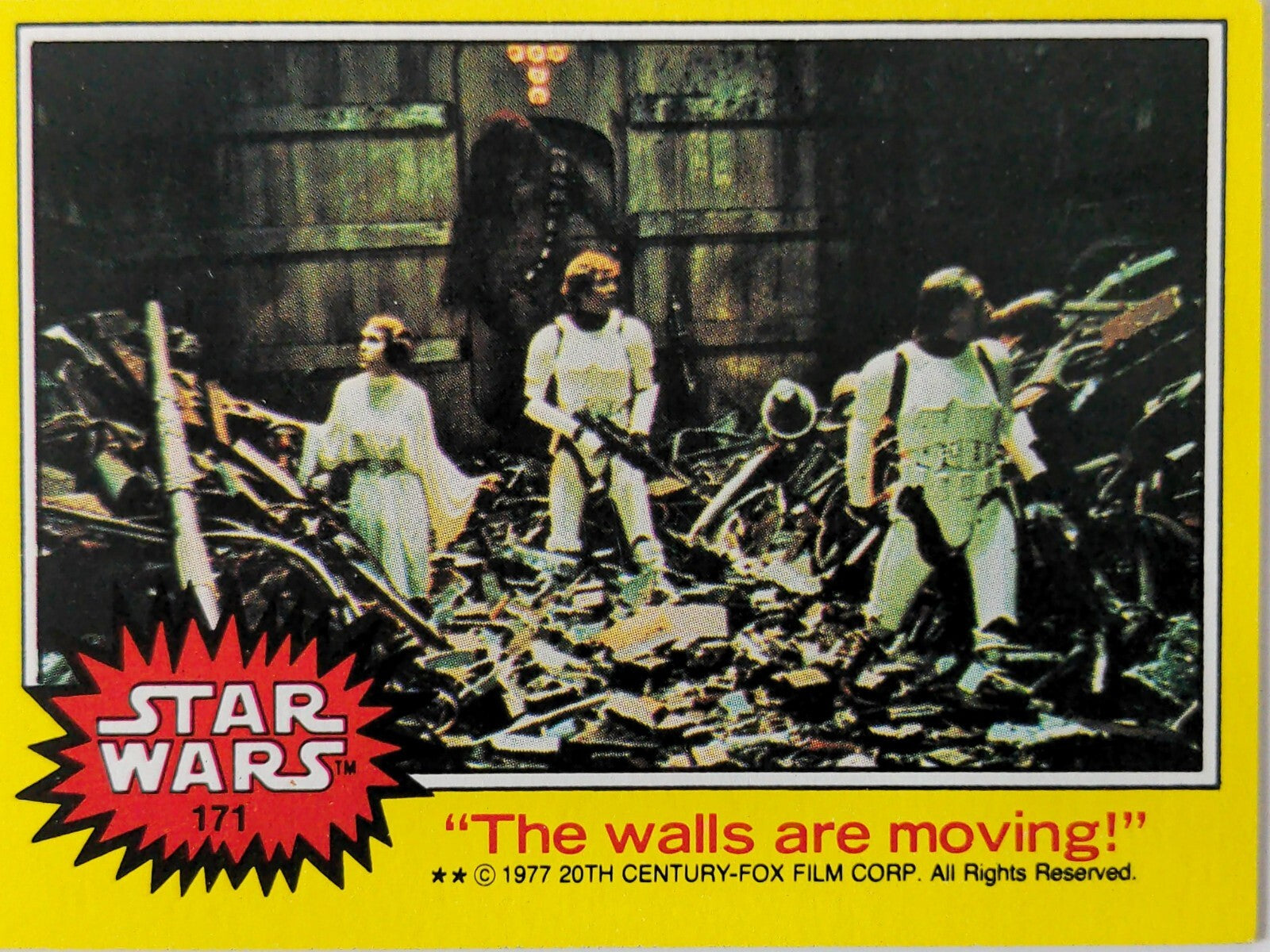 1977 TOPPS STAR WARS Trading Cards -YELLOW Series 3 - U Pick Complete Your Set