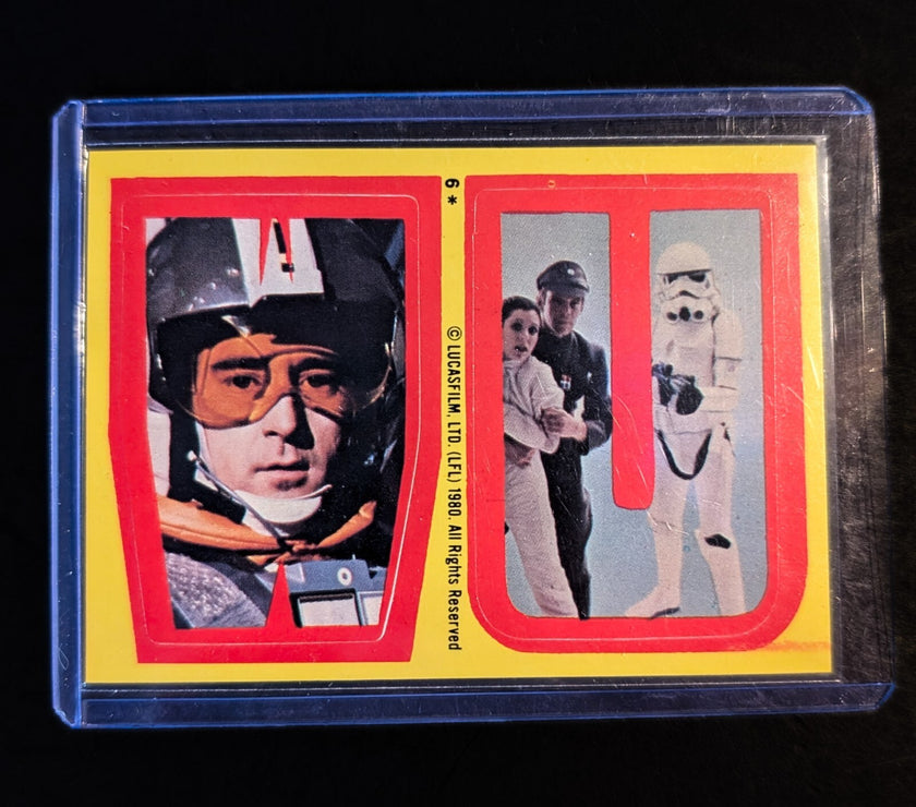 1980 TOPPS Empire Strikes Back - Sticker Series "U-Pick" Complete Your Set