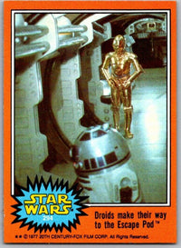 1977 TOPPS STAR WARS Trading Cards - Orange Series 4 - U Pick