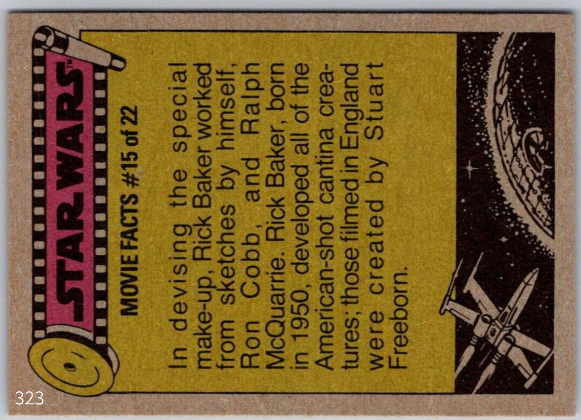 1977 TOPPS STAR WARS Trading Cards - Orange Series 4 - U Pick