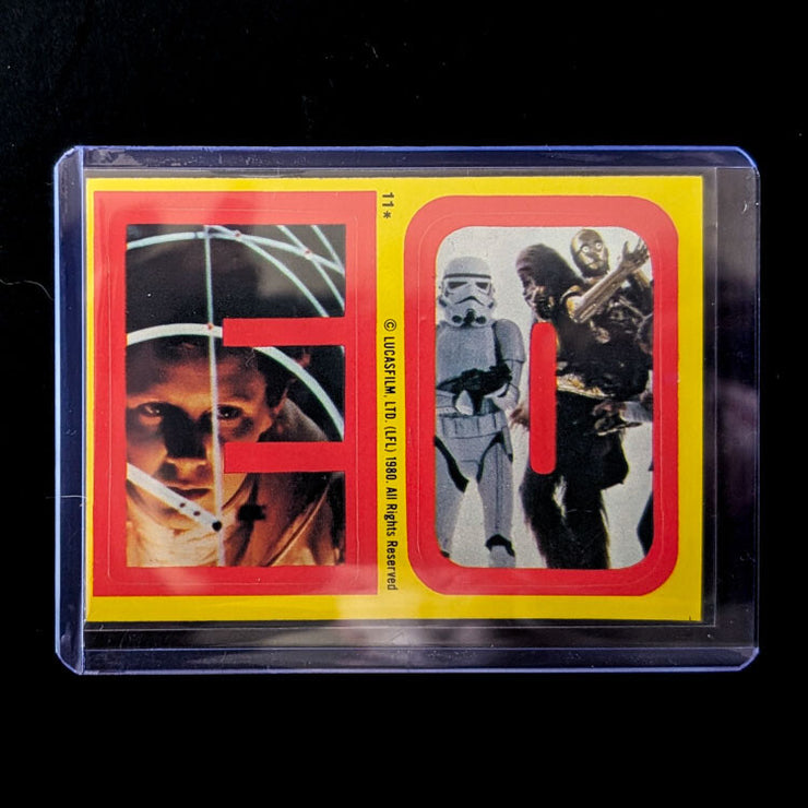 1980 TOPPS Empire Strikes Back - Sticker Series "U-Pick" Complete Your Set