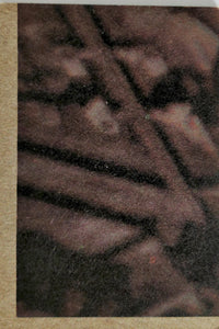 Close-up of vintage 1977 Topps Star Wars trading card texture from Go Figment collection