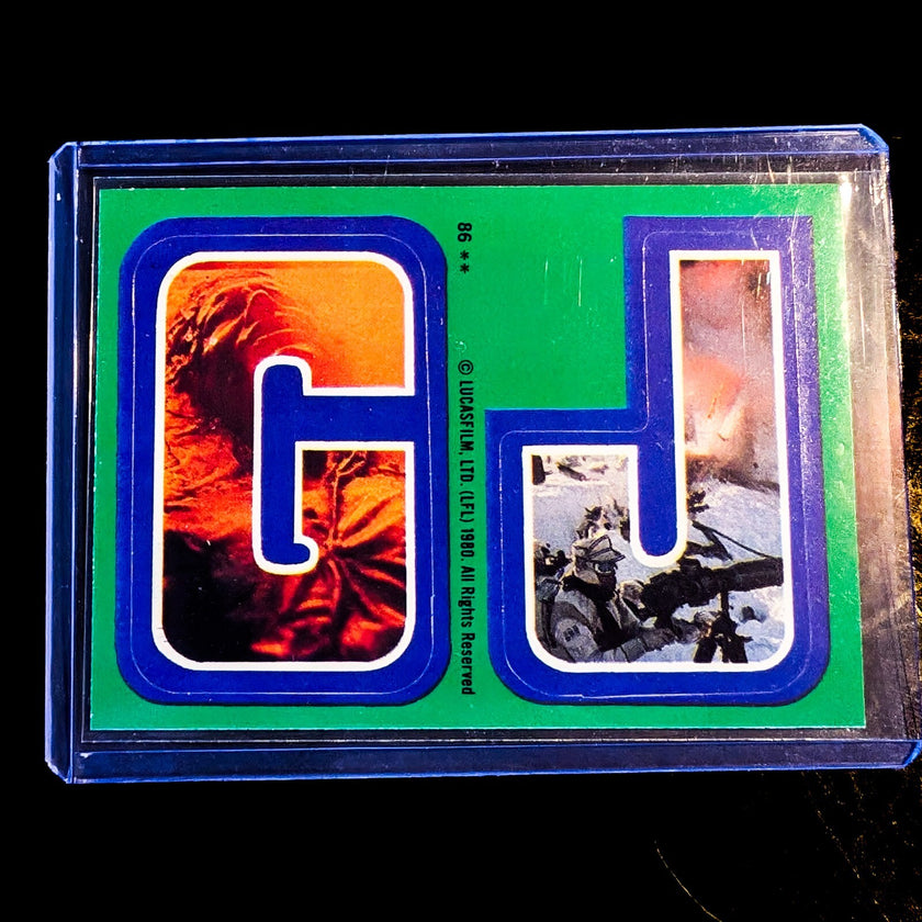 1980 TOPPS Empire Strikes Back - Sticker Series "U-Pick" Complete Your Set