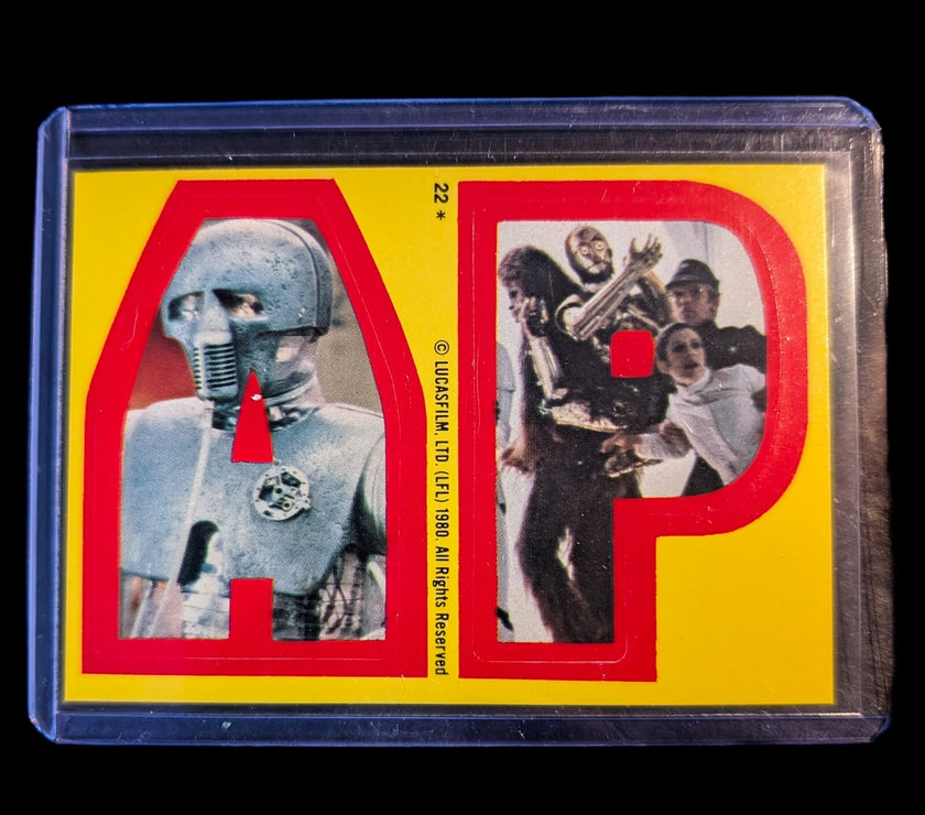 1980 TOPPS Empire Strikes Back - Sticker Series "U-Pick" Complete Your Set