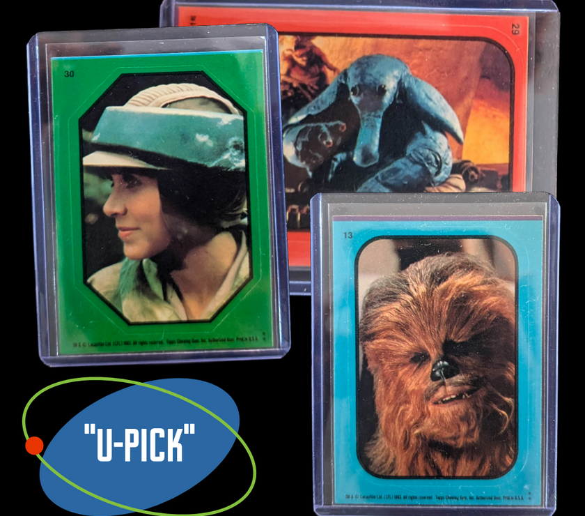 1983 TOPPS Return of the Jedi - Sticker Series "U-Pick" Complete Your Set