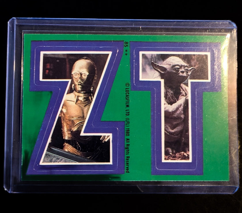 1980 TOPPS Empire Strikes Back - Sticker Series "U-Pick" Complete Your Set