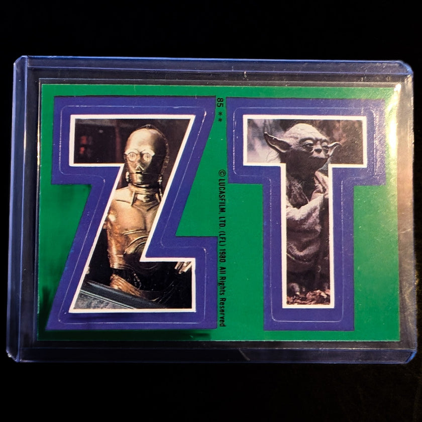 1980 TOPPS Empire Strikes Back - Sticker Series "U-Pick" Complete Your Set