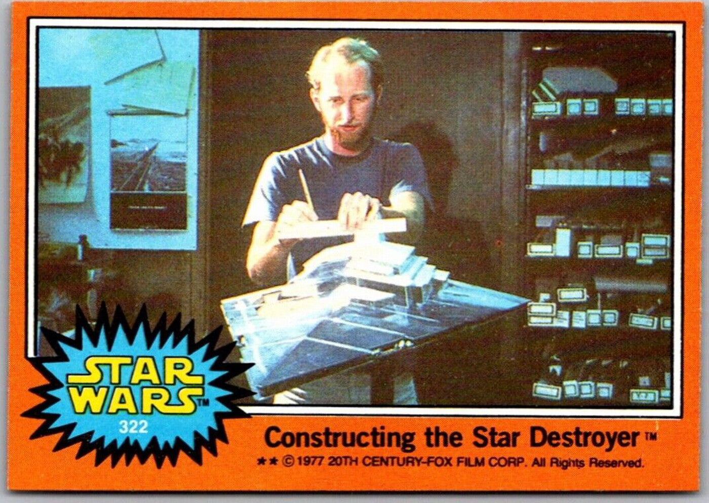 1977 TOPPS STAR WARS Trading Cards - Orange Series 4 - U Pick