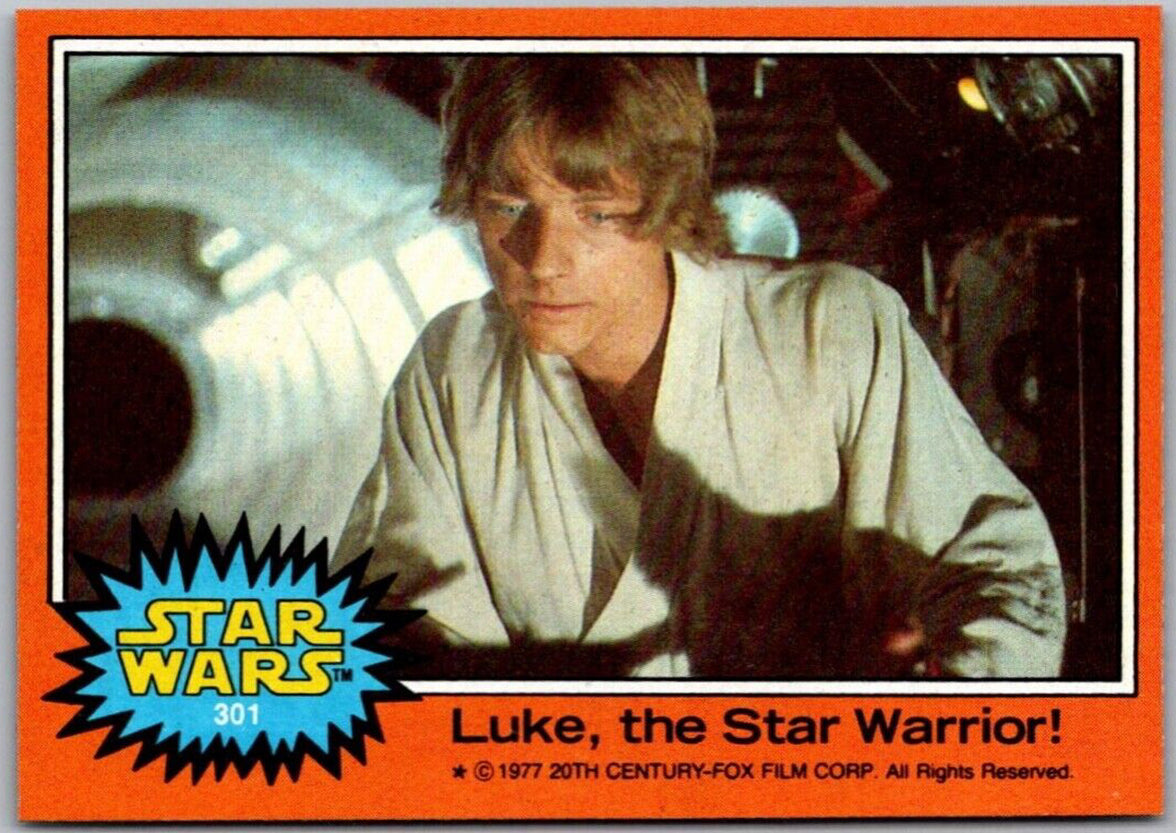 1977 TOPPS STAR WARS Trading Cards - Orange Series 4 - U Pick